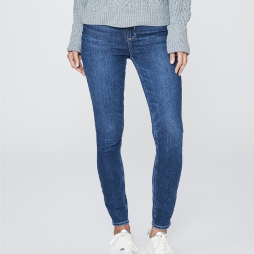 PAIGE “HOXTON” skinny high rise ankle jeans. New with tags.
